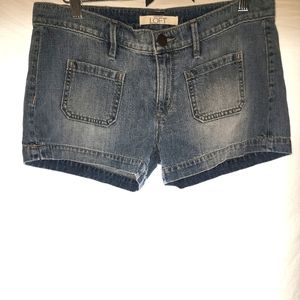 Loft Jean shorts size 2